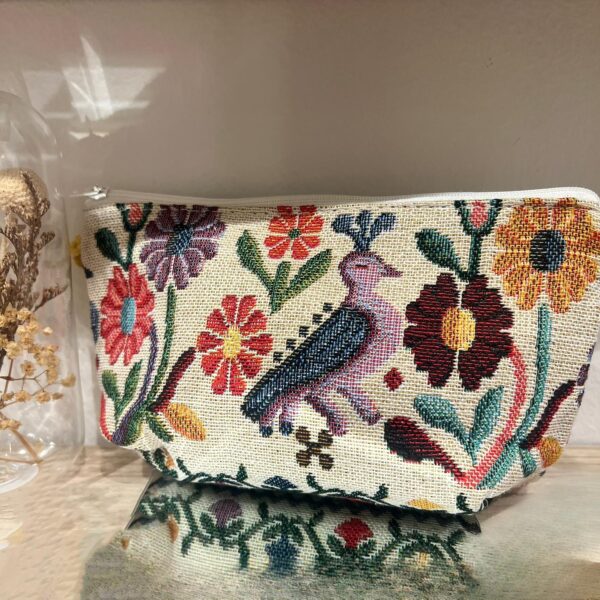 Pochette in tessuto sardo